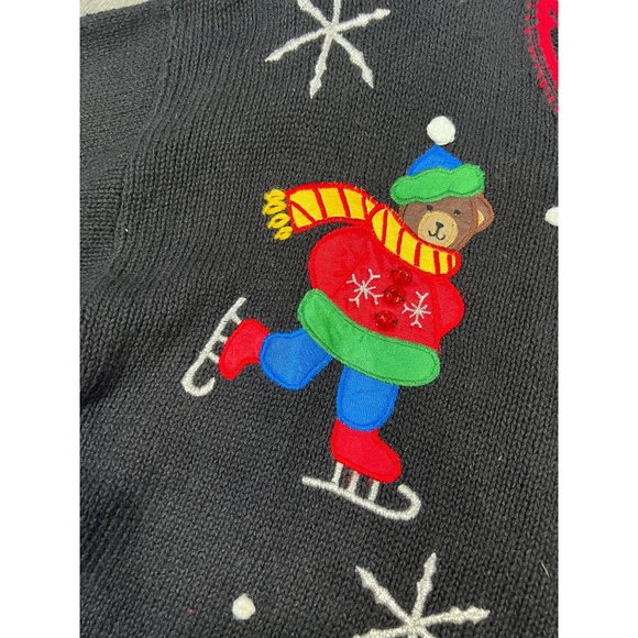 Vintage Nutcracker Christmas Sweater Size L - Picture 7 of 10